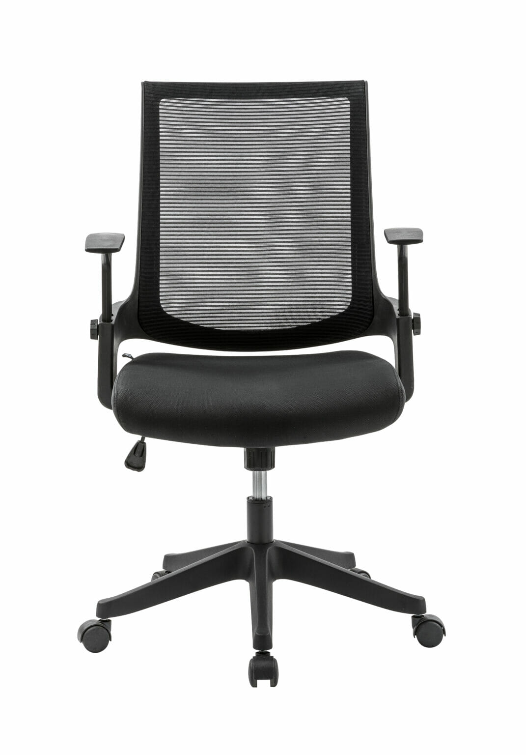 Silla Operativa H2 Mesh Y Tela Negra