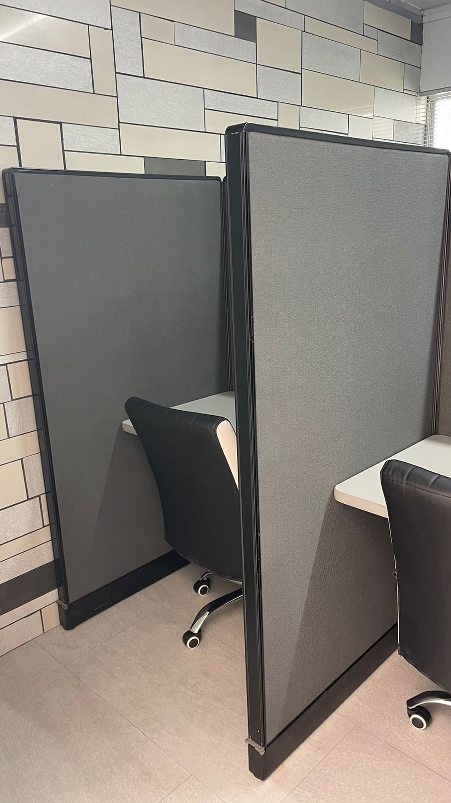 Módulos de trabajo 90cm callcenter oficina de fabricación