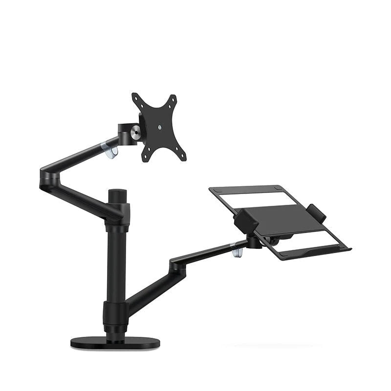 Soporte Ergonómico Doble Para Laptop y Monitor