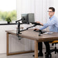 Soporte Ergonómico Doble Para Laptop y Monitor